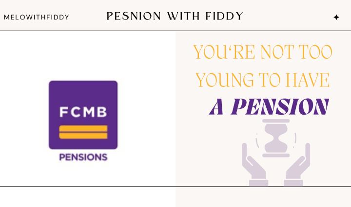 Blog banner with title of blog post and an FCMB pension Logo